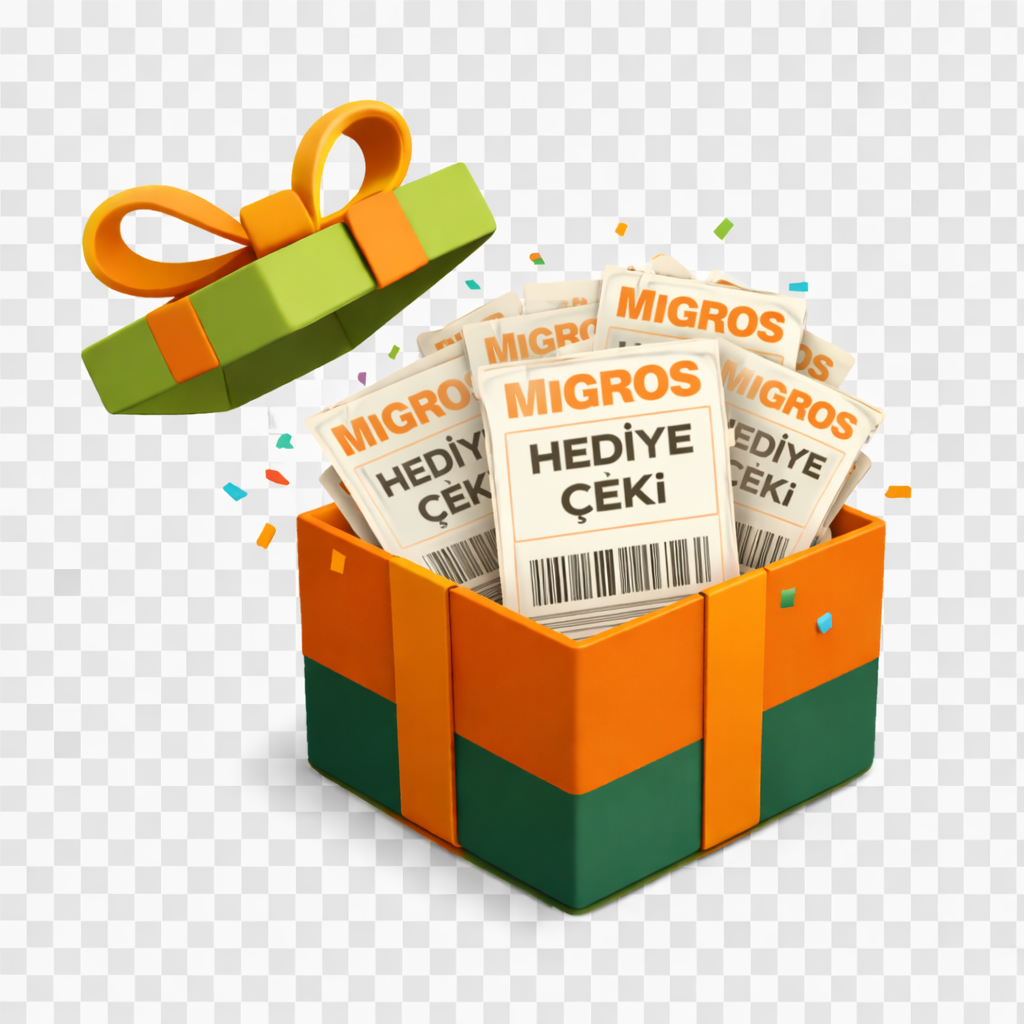 Migros 100TL Hediye Çeki