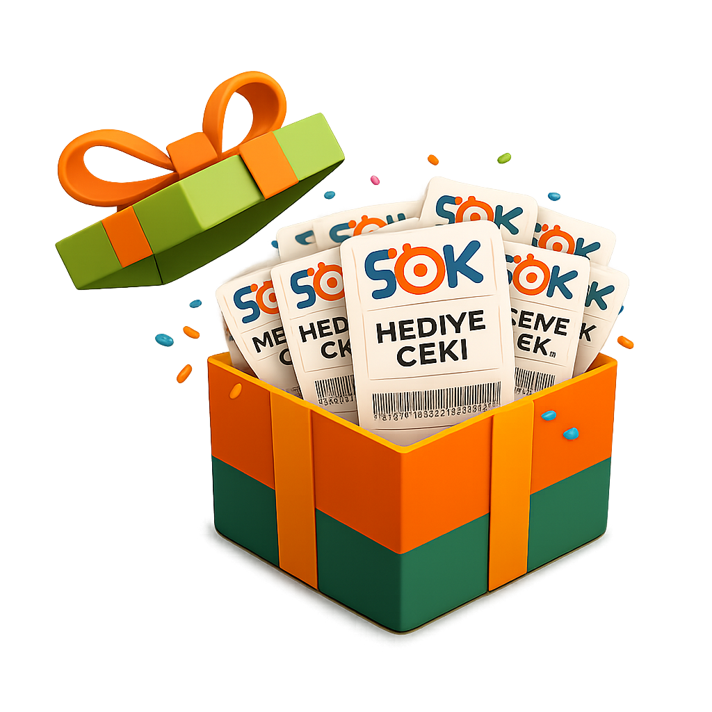 ŞOK 100TL Hediye Çeki